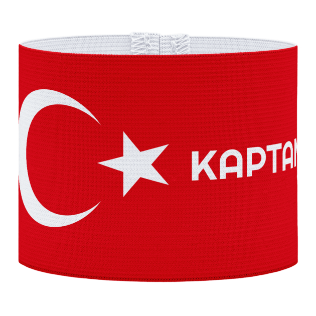 Kaptan aanvoerdersband, Turkije aanvoerdersband, aanvoerdersband in het Turks, voetbal, Aanvoerdersband, aanvoerdersband specialist, de aanvoerdersband specialist, hockey, volleybal, met klittenband aansluiting, met standaard stiknaad, gepersonaliseerde aanvoerdersband, aanvoerdersband kopen, aanvoerdersband ontwerpen, aanvoerdersband bedrukken