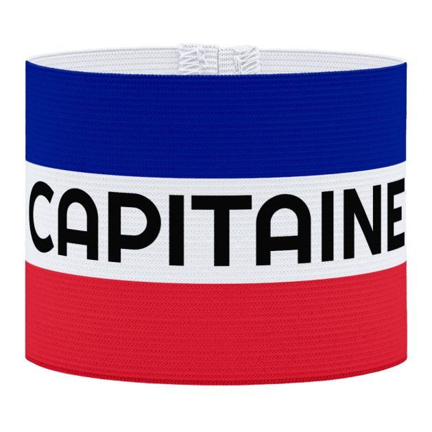 capitaine aanvoerdersband, Franse aanvoerdersband, aanvoerdersband in het Frans, voetbal, Aanvoerdersband, aanvoerdersband specialist, de aanvoerdersband specialist, hockey, volleybal, met klittenband aansluiting, met standaard stiknaad, gepersonaliseerde aanvoerdersband, aanvoerdersband kopen, aanvoerdersband ontwerpen, aanvoerdersband bedrukken