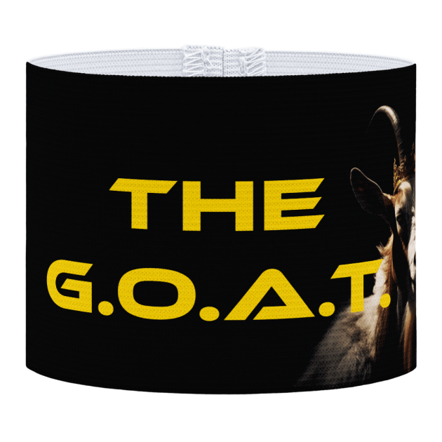 The goat aanvoerdersband, voetbal, Aanvoerdersband, captain armband specialist, de aanvoerdersband specialist, hockey, volleybal, met klittenband aansluiting, met standaard stiknaad, gepersonaliseerde aanvoerdersband, aanvoerdersband kopen, aanvoerdersband ontwerpen, aanvoerdersband bedrukken